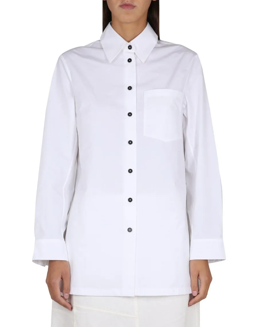 Jil Sander Buttoned Long-Sleeved Shirt