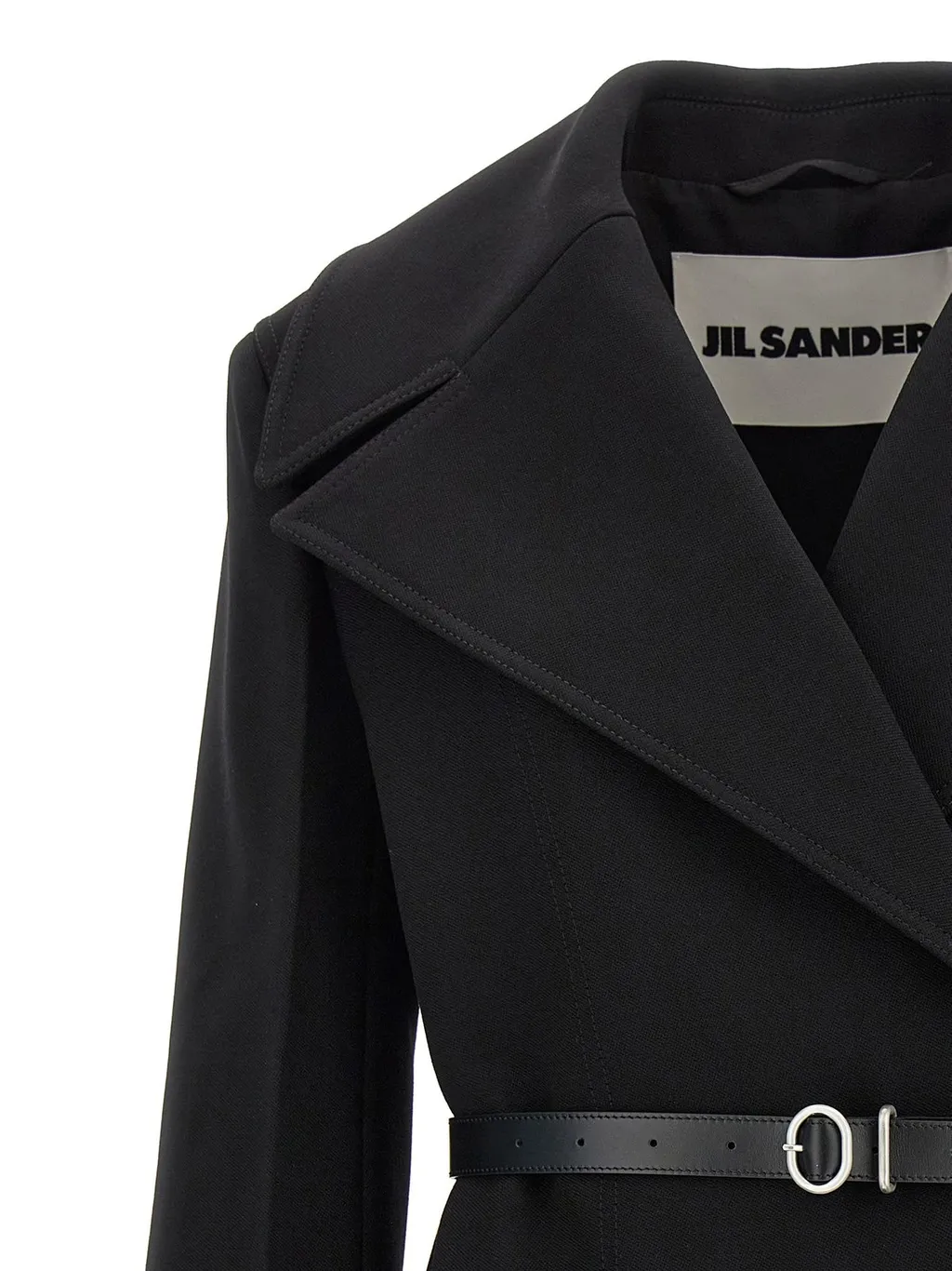Jil Sander Belted Long Coat