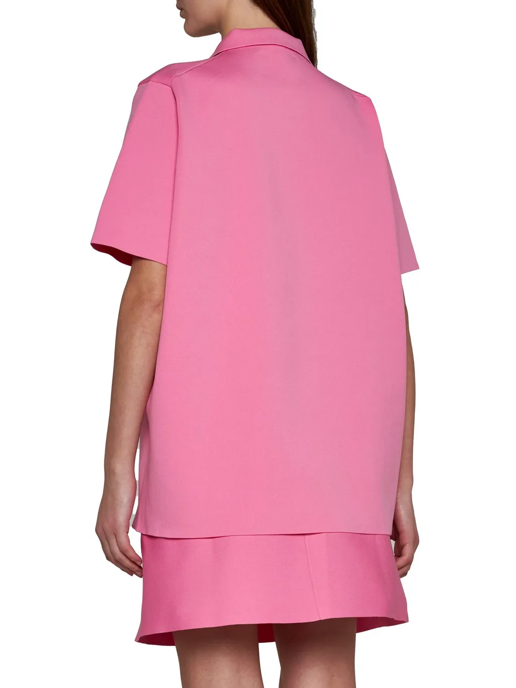 Jil Sander Zip Detailed Straight Hem Polo Top