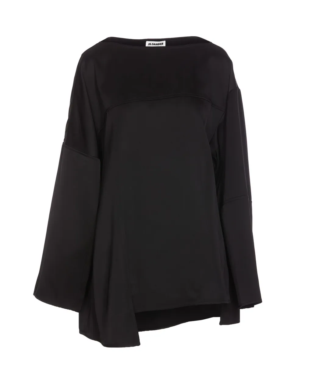 Jil Sander Crewneck Asymmetric Sweatshirt