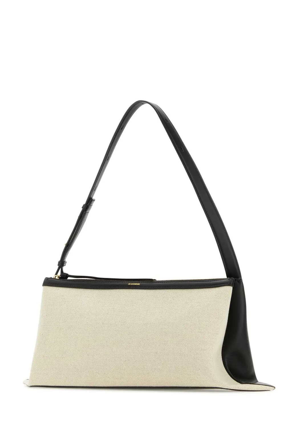 Jil Sander Logo Detailed Large Shoulder Bag