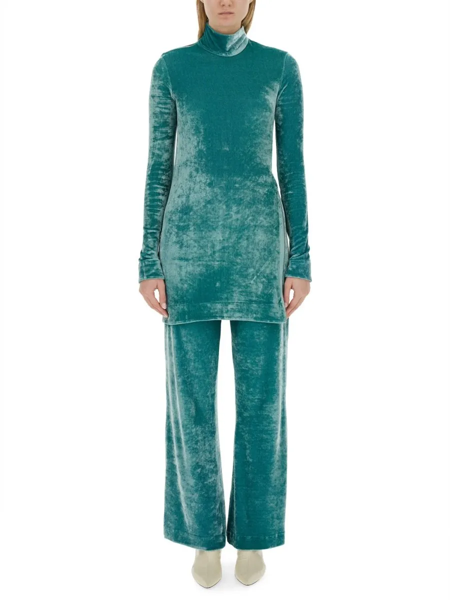 Jil Sander High-Neck Long-Sleeved Top