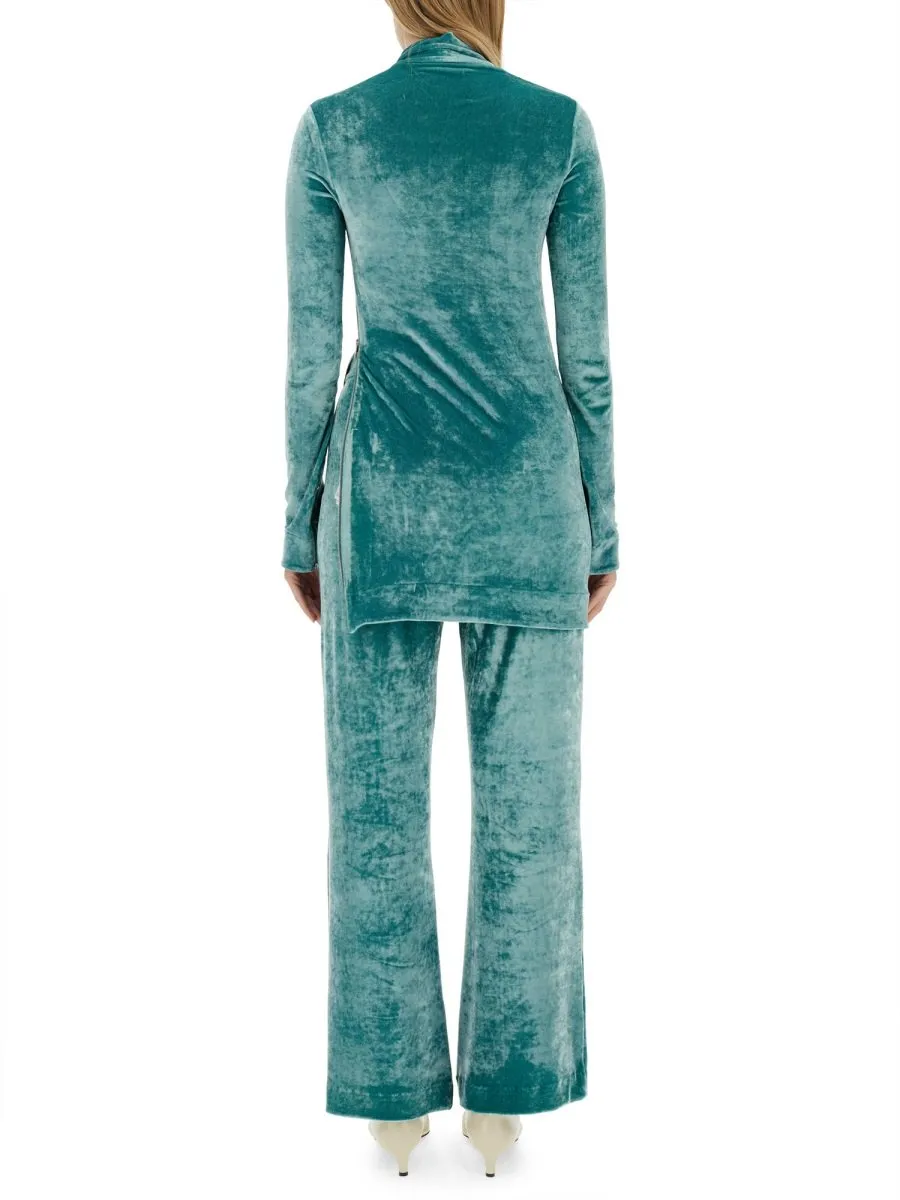 Jil Sander High-Neck Long-Sleeved Top