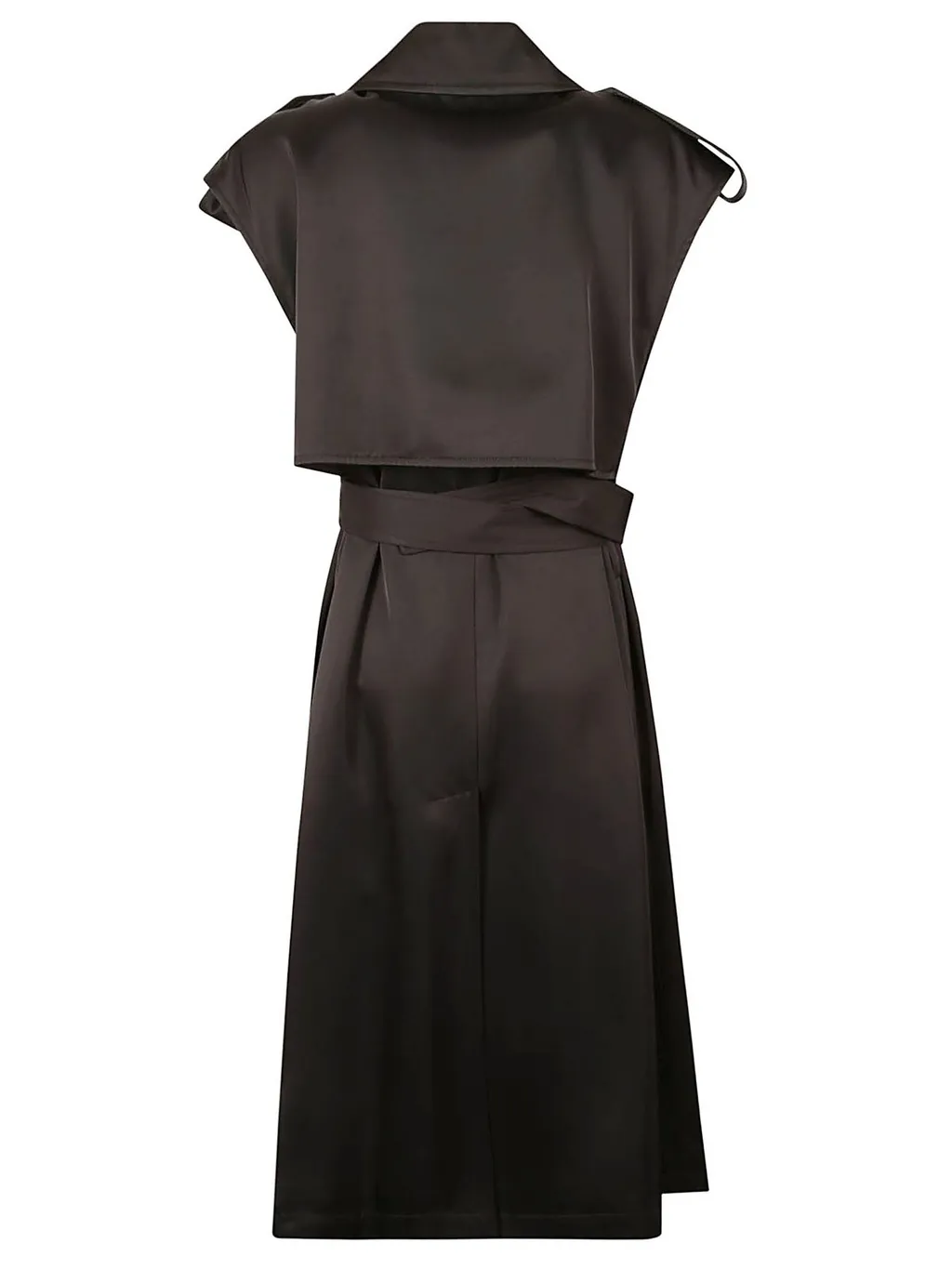 Jil Sander Sleeveless Belted Trench Coat