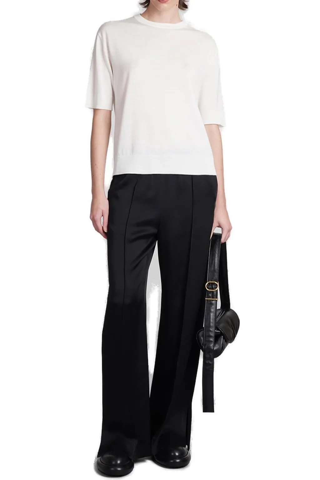Jil Sander Crewneck Knitted T-Shirt