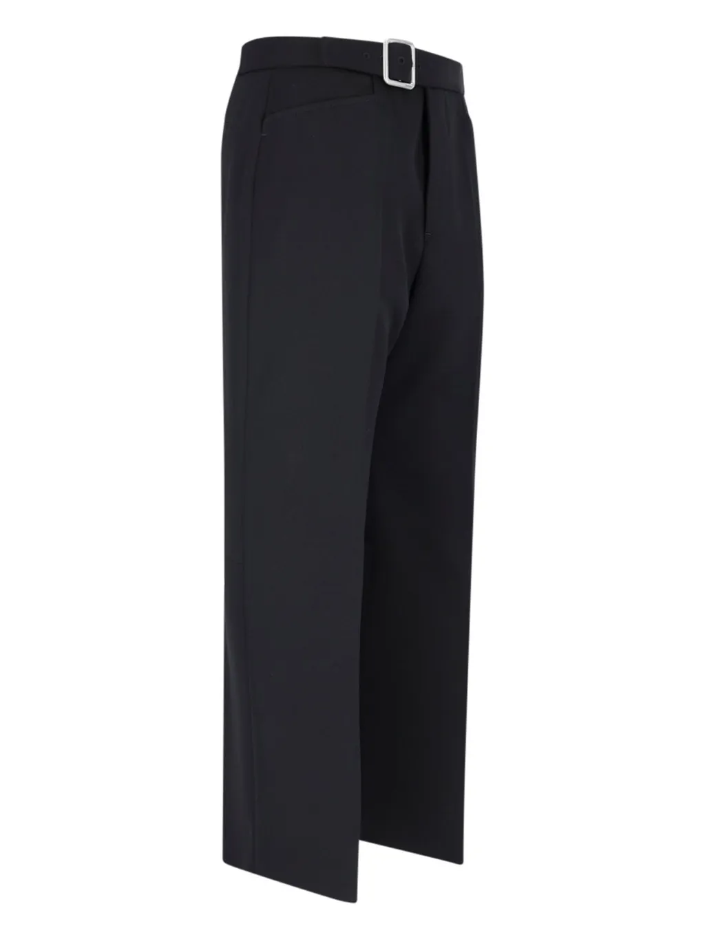 Jil Sander Belted Cropped Trousers