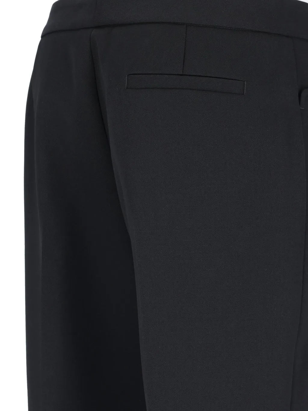 Jil Sander Belted Cropped Trousers