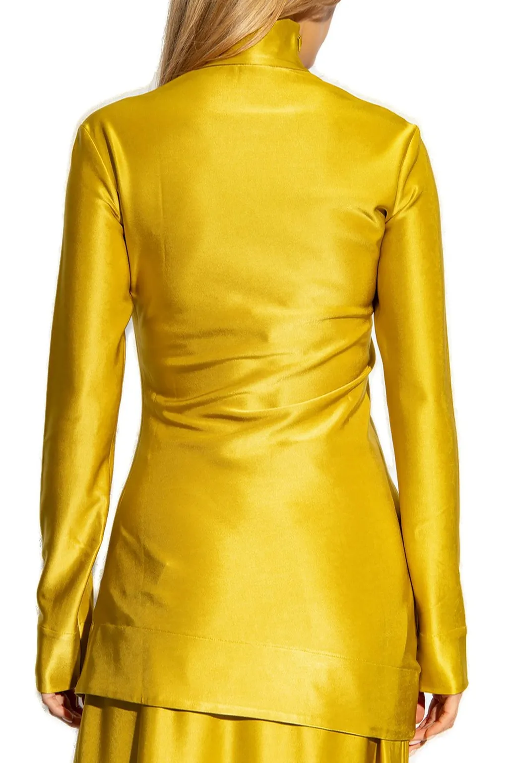 Jil Sander High-Neck Long-Sleeved Top