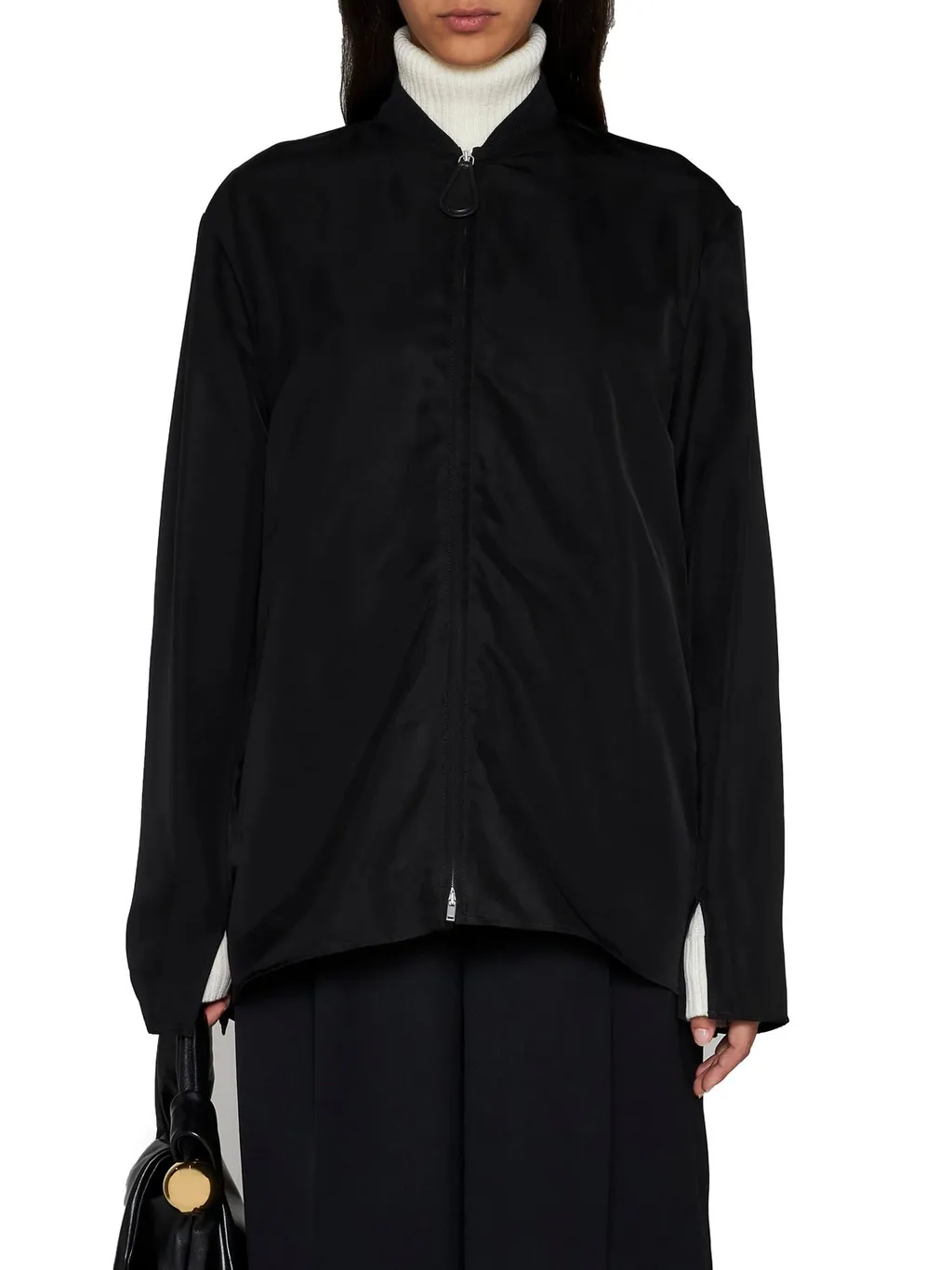 Jil Sander	Long Sleeved Zipped Shirt