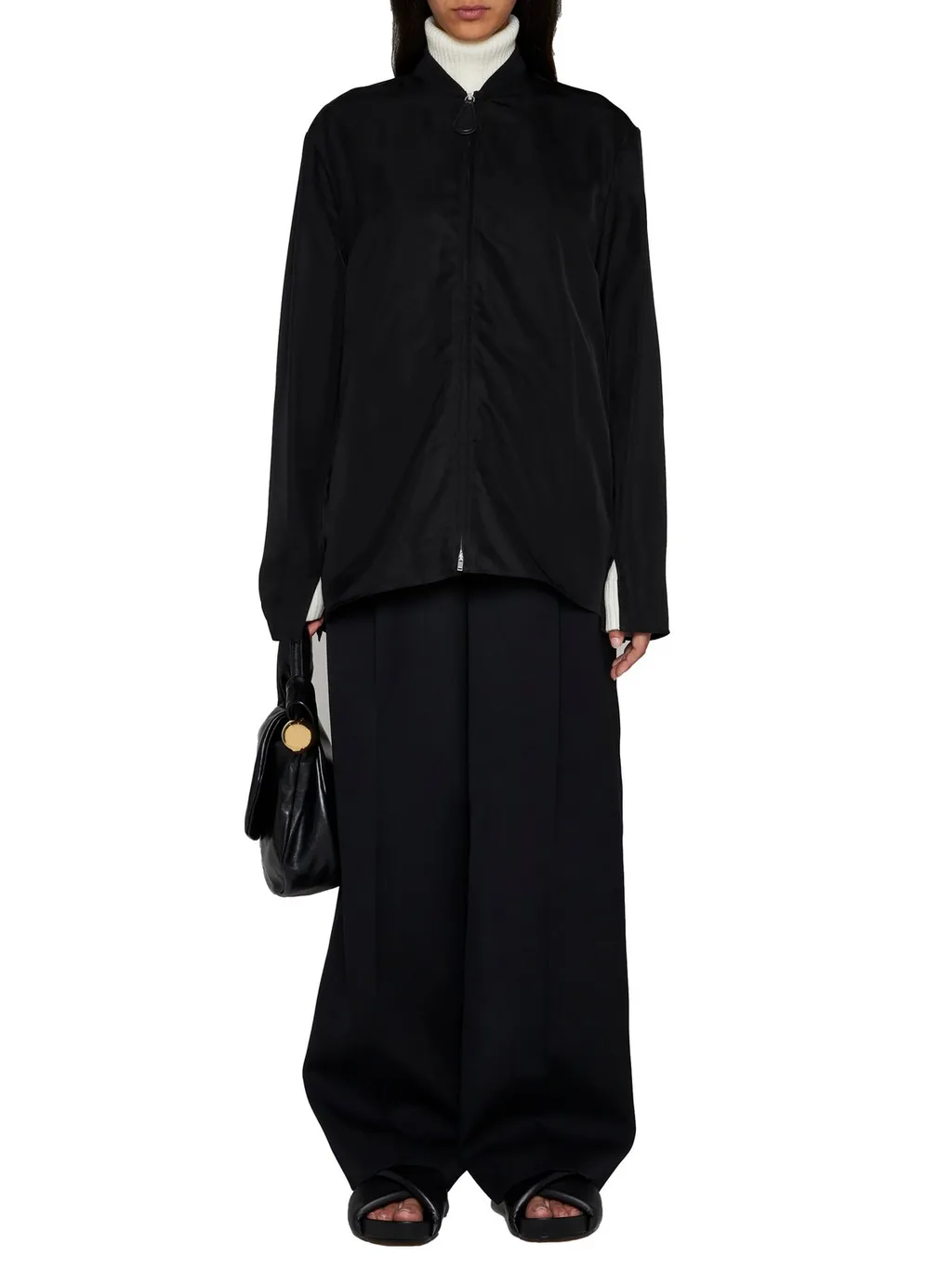Jil Sander	Long Sleeved Zipped Shirt