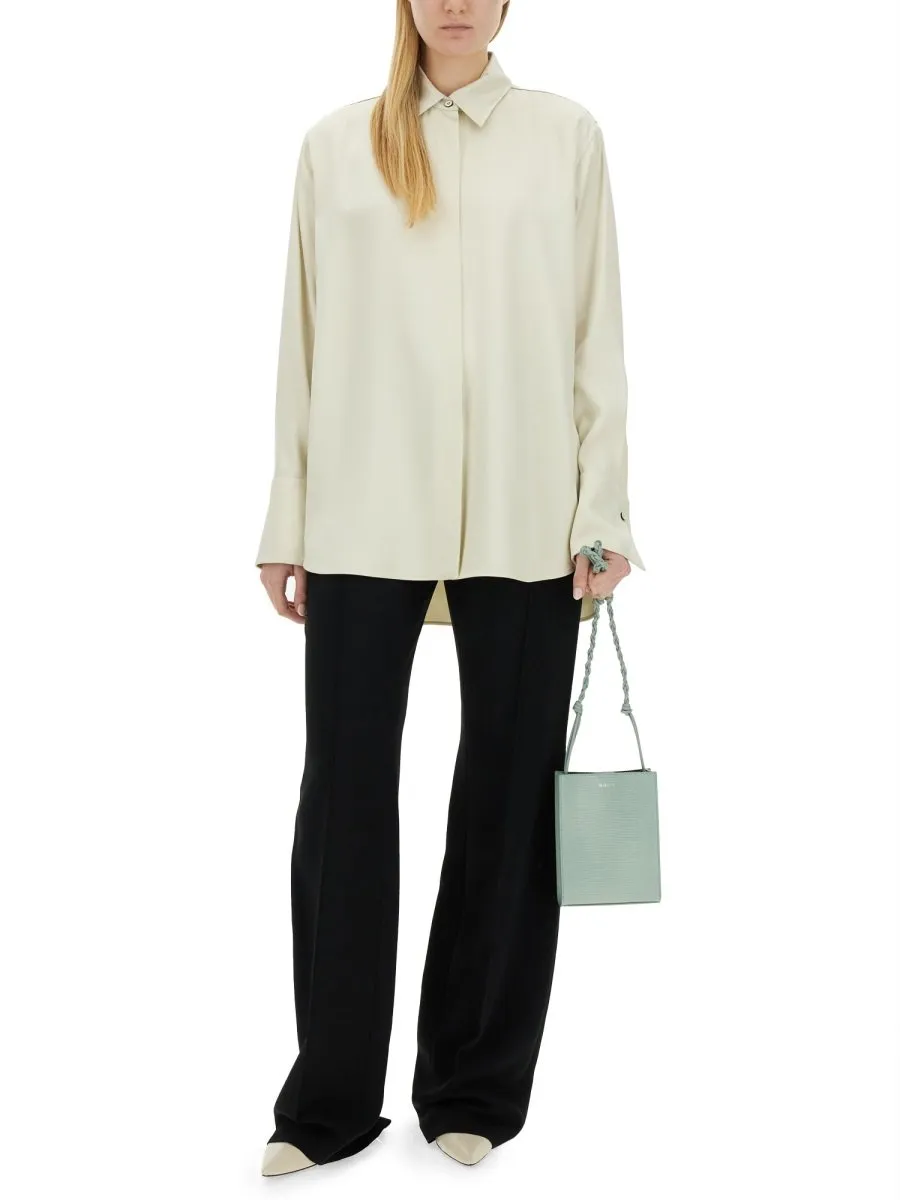 Jil Sander Loose Fit Concealed Fastened Shirt