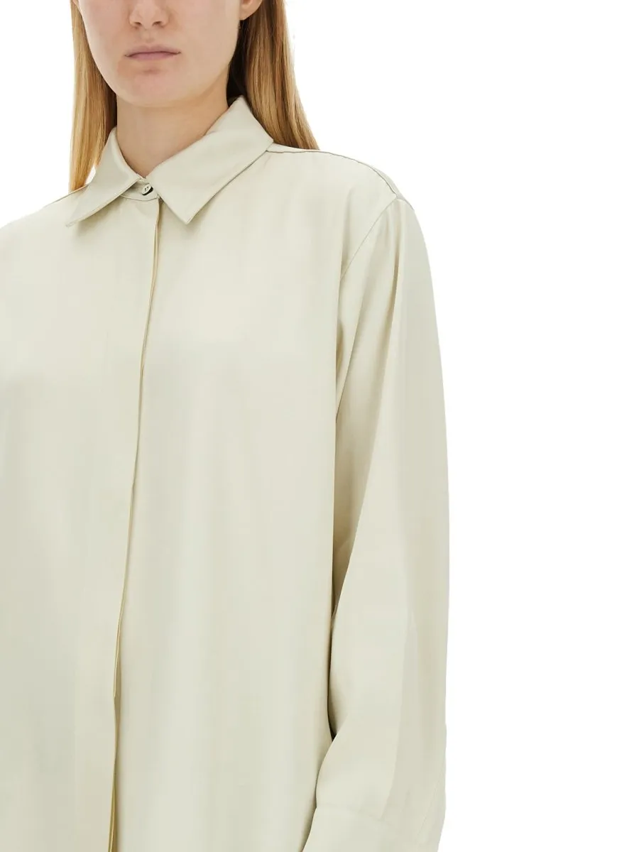 Jil Sander Loose Fit Concealed Fastened Shirt