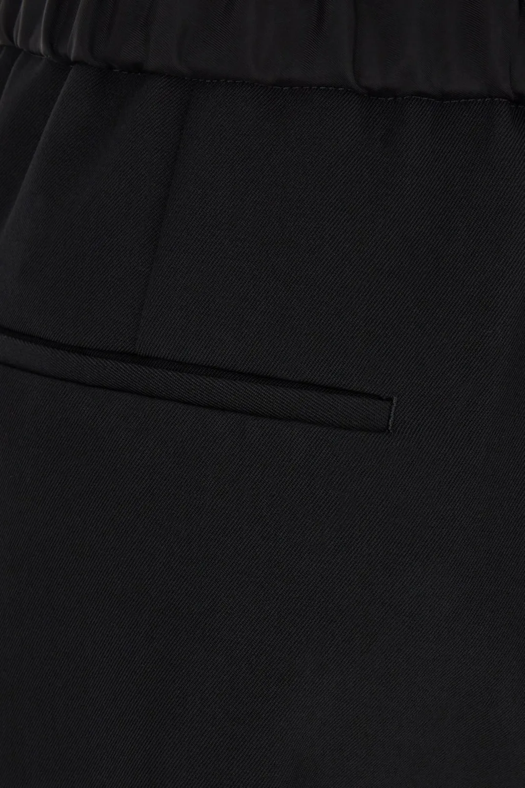 Jil Sander Drawstring Straight-Leg Tailored Trousers