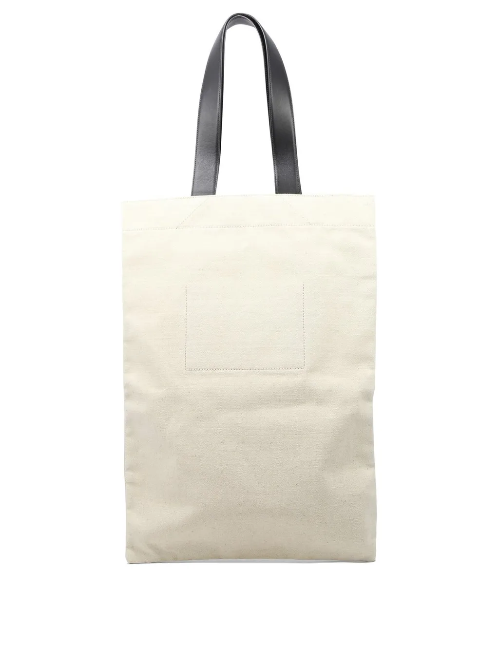 Jil Sander Logo Printed Tote Bag