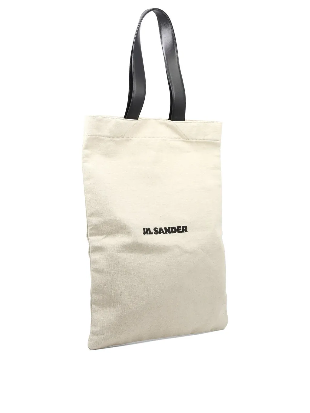 Jil Sander Logo Printed Tote Bag