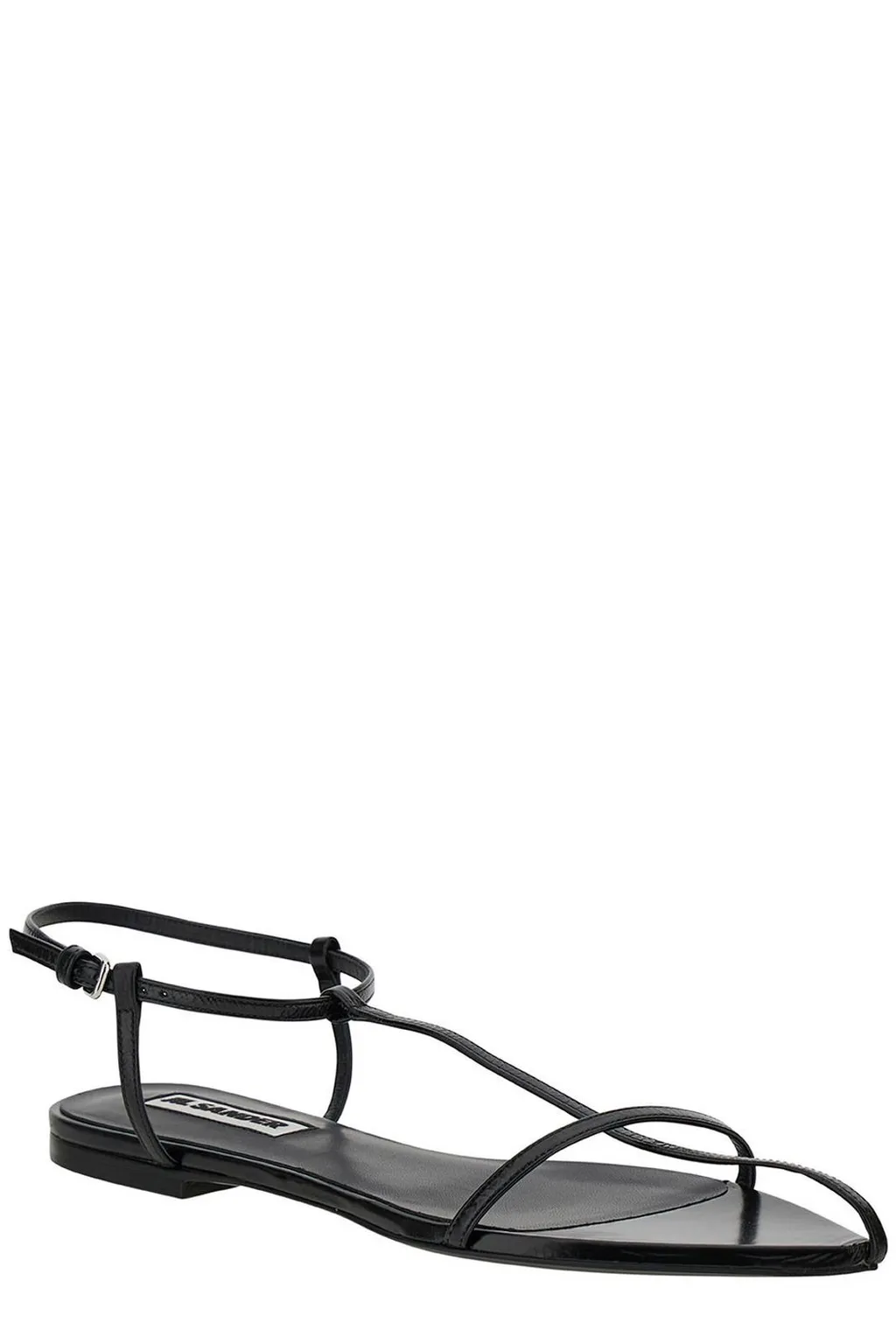Jil Sander Pointed Toe Caged Sandals