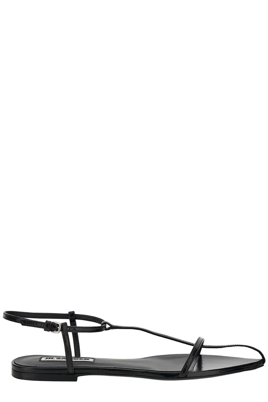 Jil Sander Pointed Toe Caged Sandals