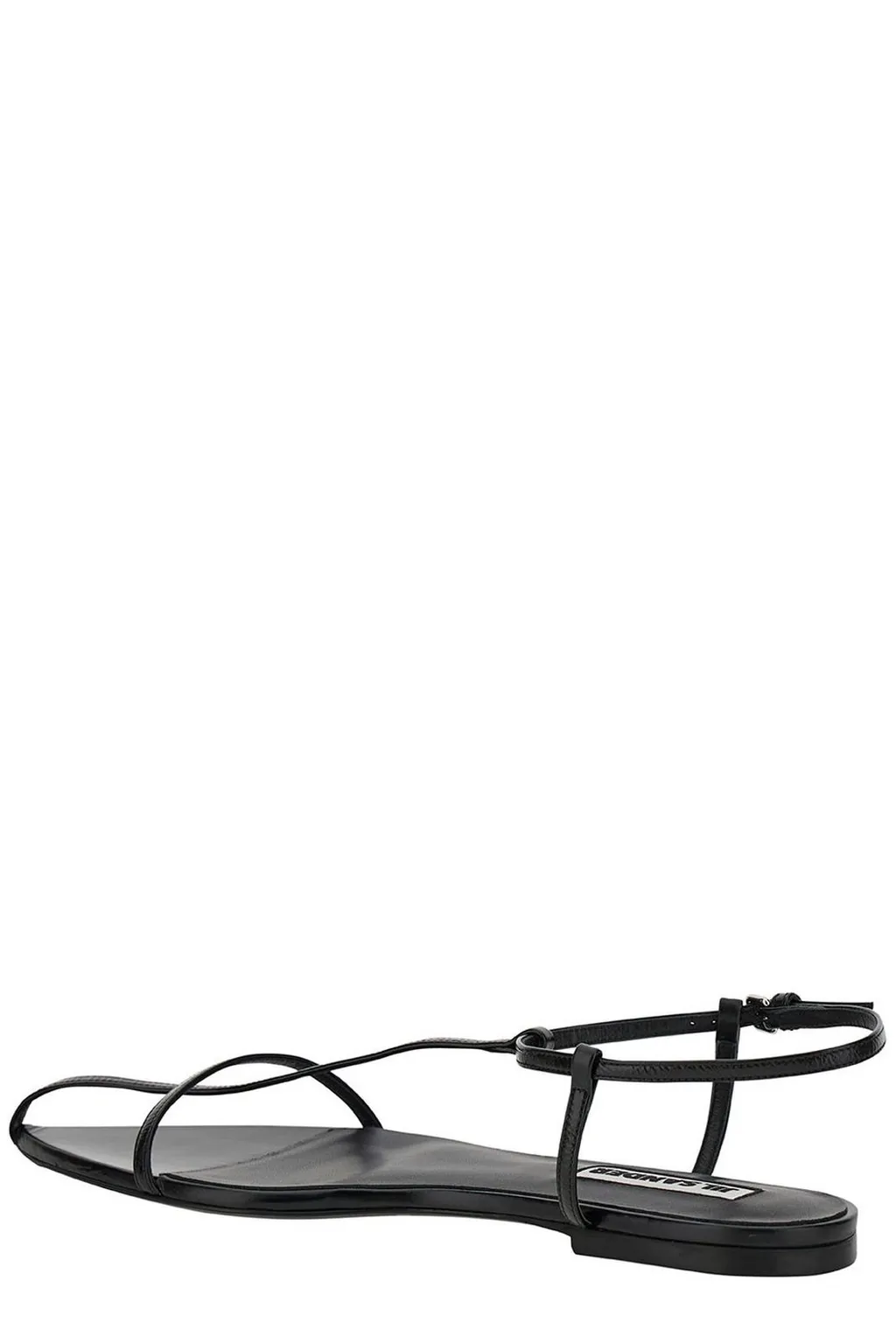 Jil Sander Pointed Toe Caged Sandals