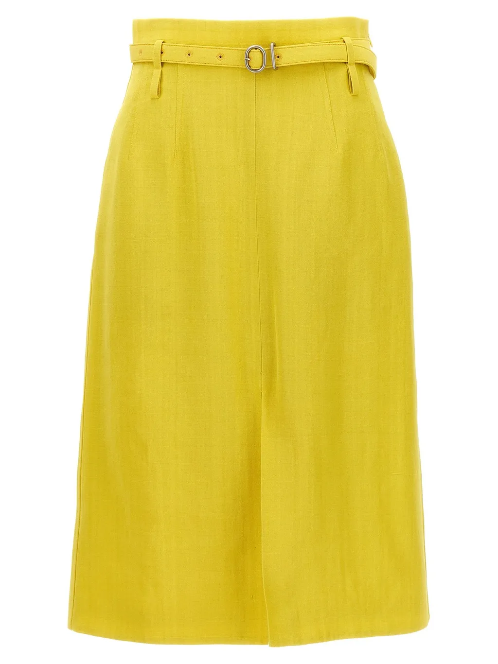 Jil Sander Belted Midi Skirt
