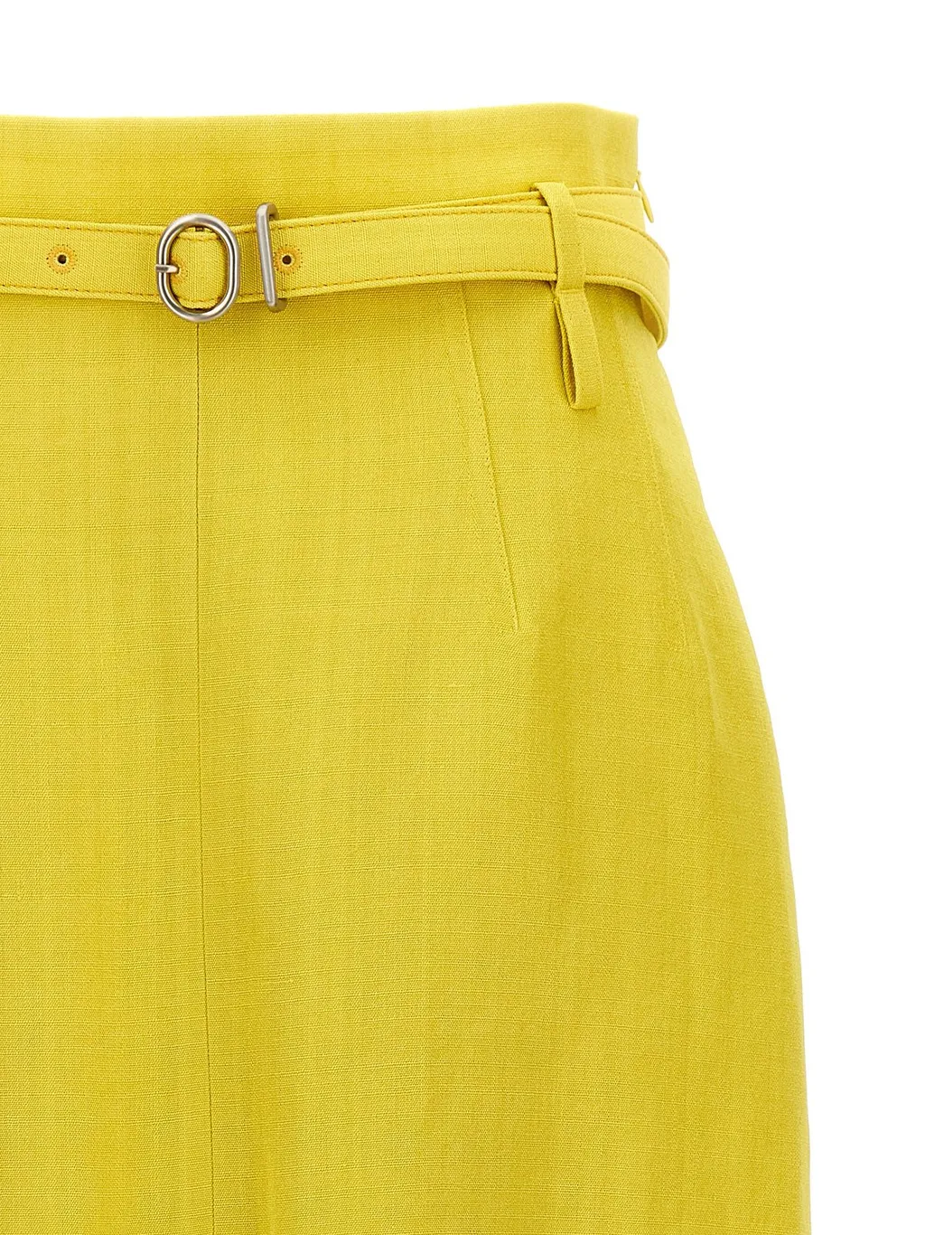 Jil Sander Belted Midi Skirt