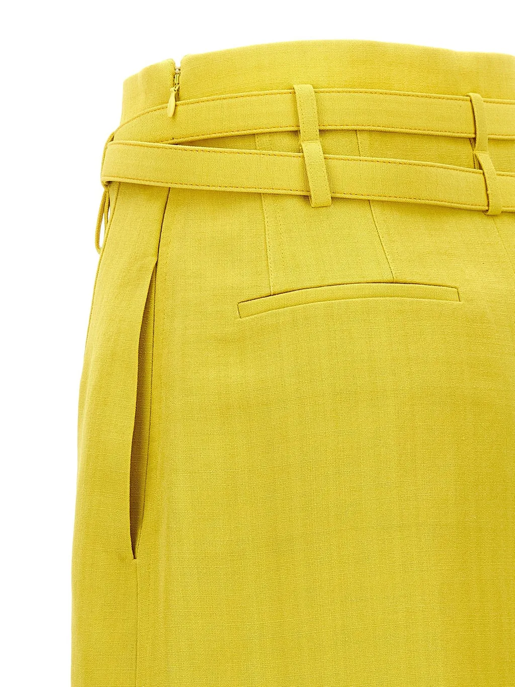 Jil Sander Belted Midi Skirt