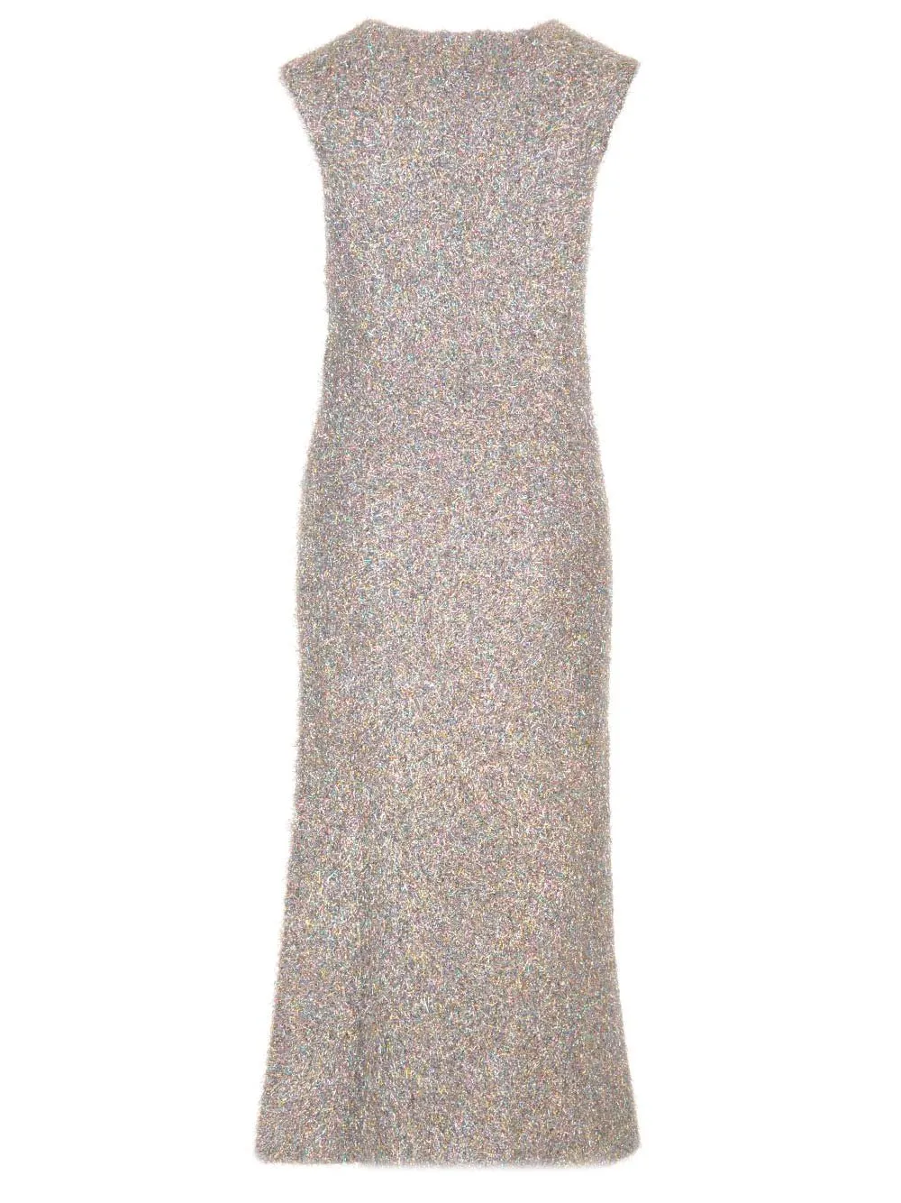 Jil Sander Glitter-Embellished Sleeveless Dress