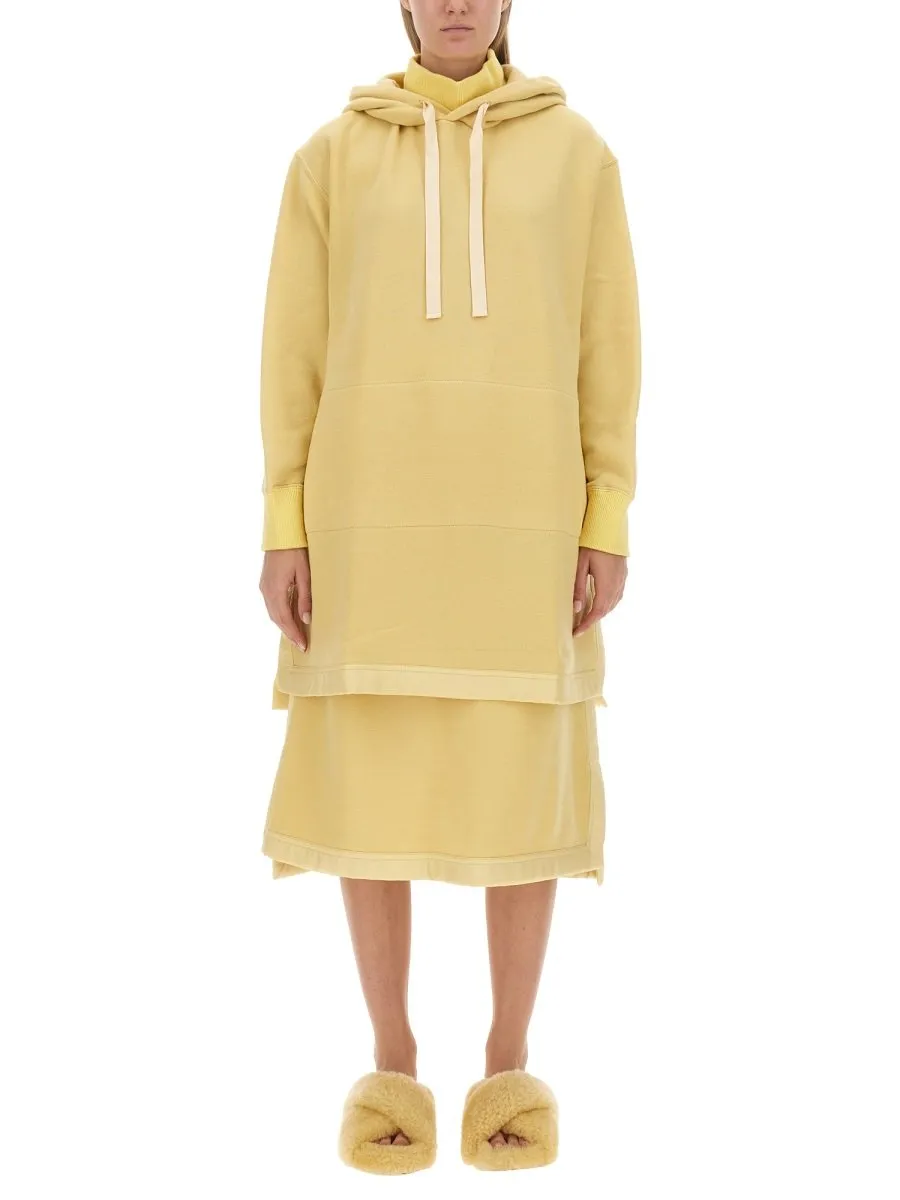 Jil Sander Oversized Fit Hoodie