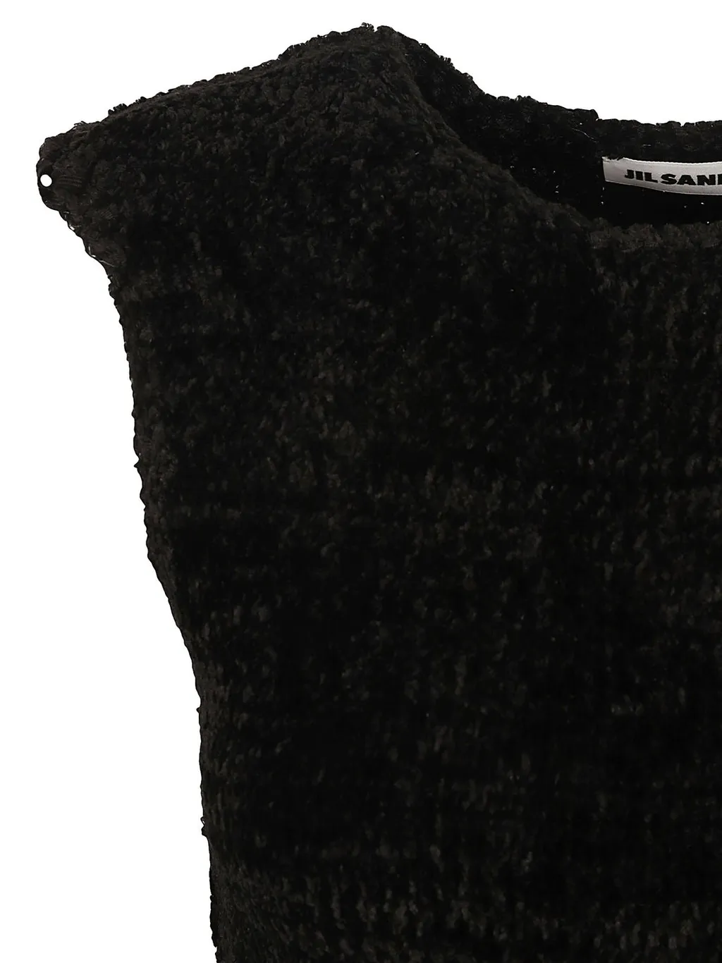 Jil Sander Cut-Out Detailed Sleeveless Dress