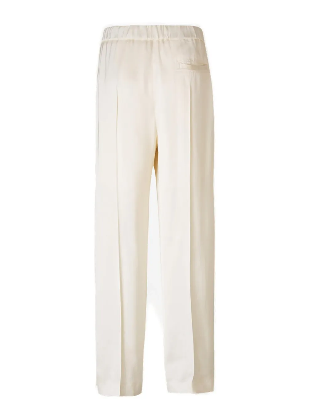 Jil Sander Elastic Waist Straight-Leg Trousers
