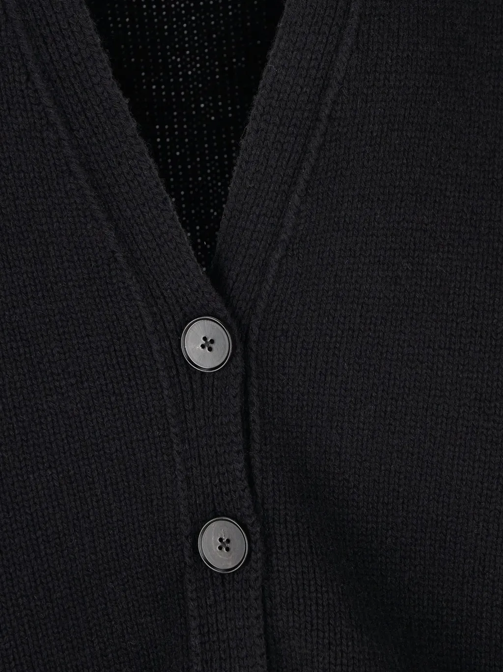 Jil Sander Buttoned V-Neck Long-Sleeved Cardigan