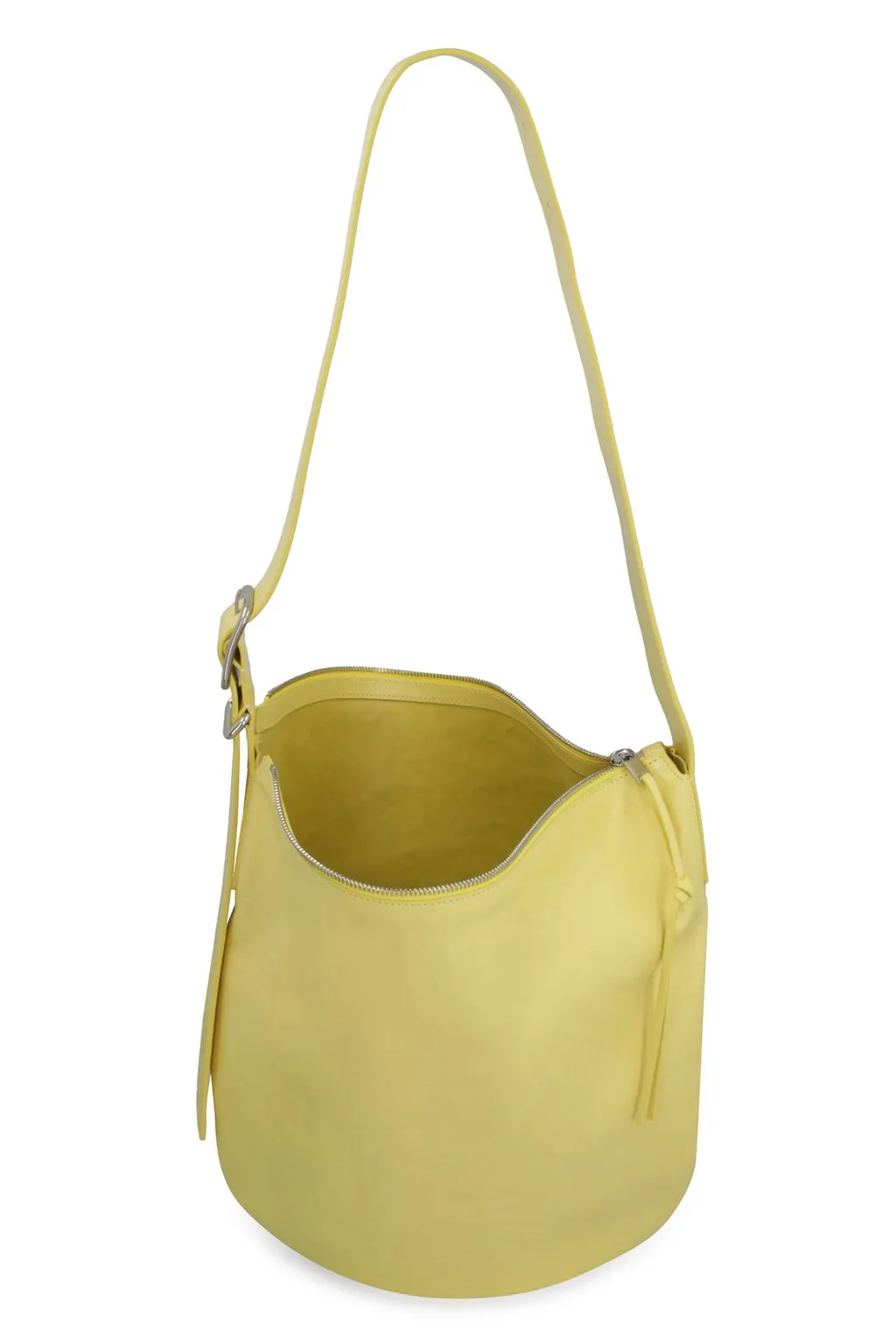 Jil Sander Polished-Effect Zipped Tote Bag