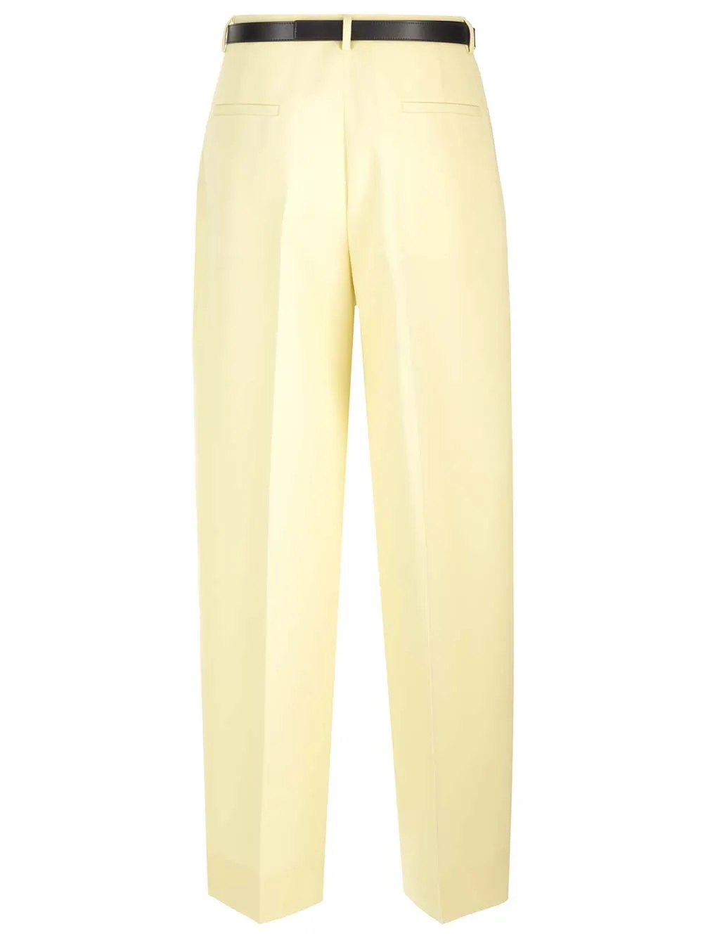 Jill Sander High-Waisted Belted Trousers