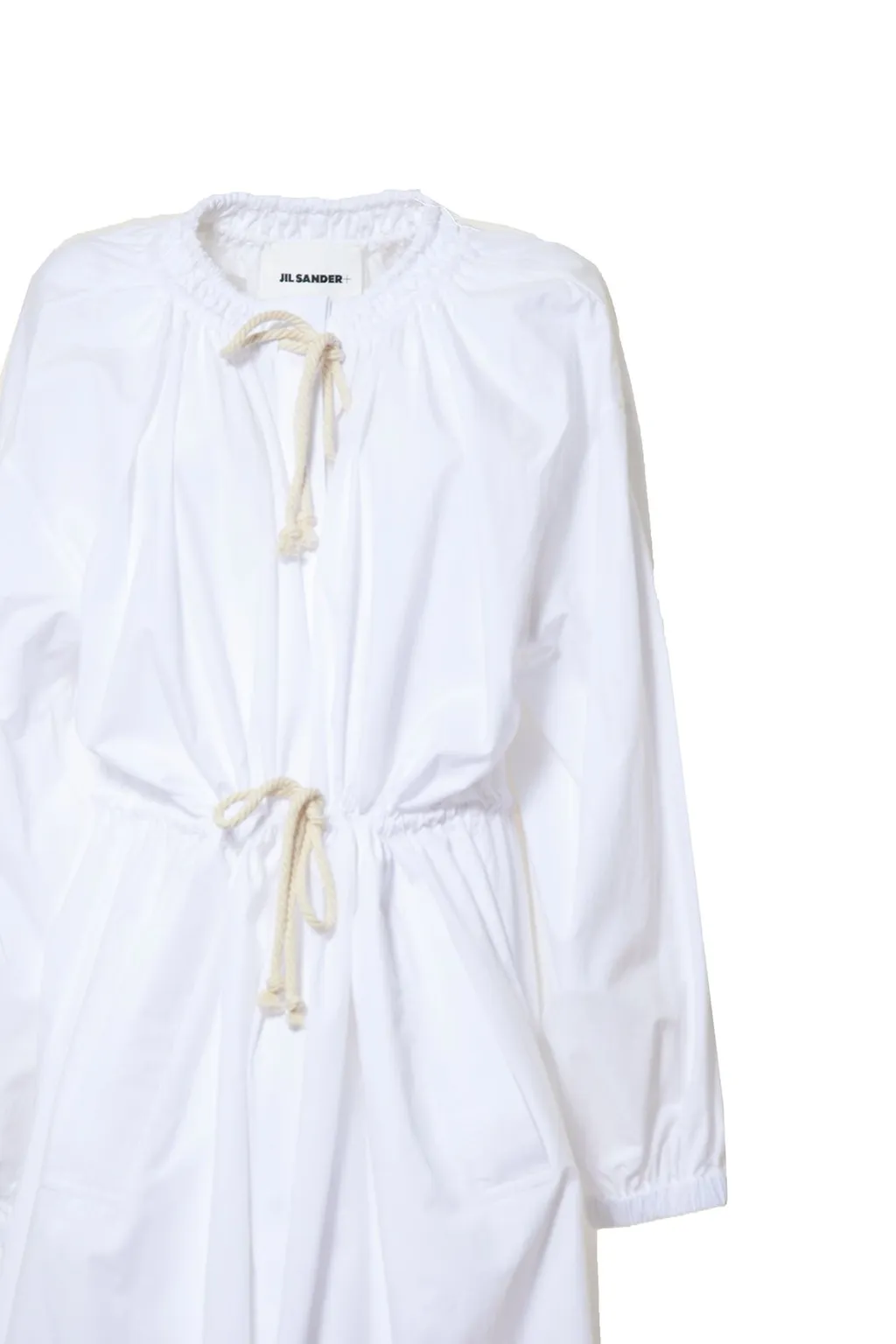 Jil Sander+ Gathered-Detailed Drawstring Fastened Dress