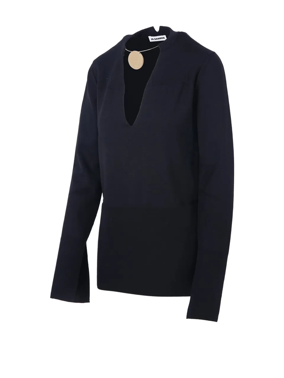 Jil Sander V-Neck Knitted Jumper
