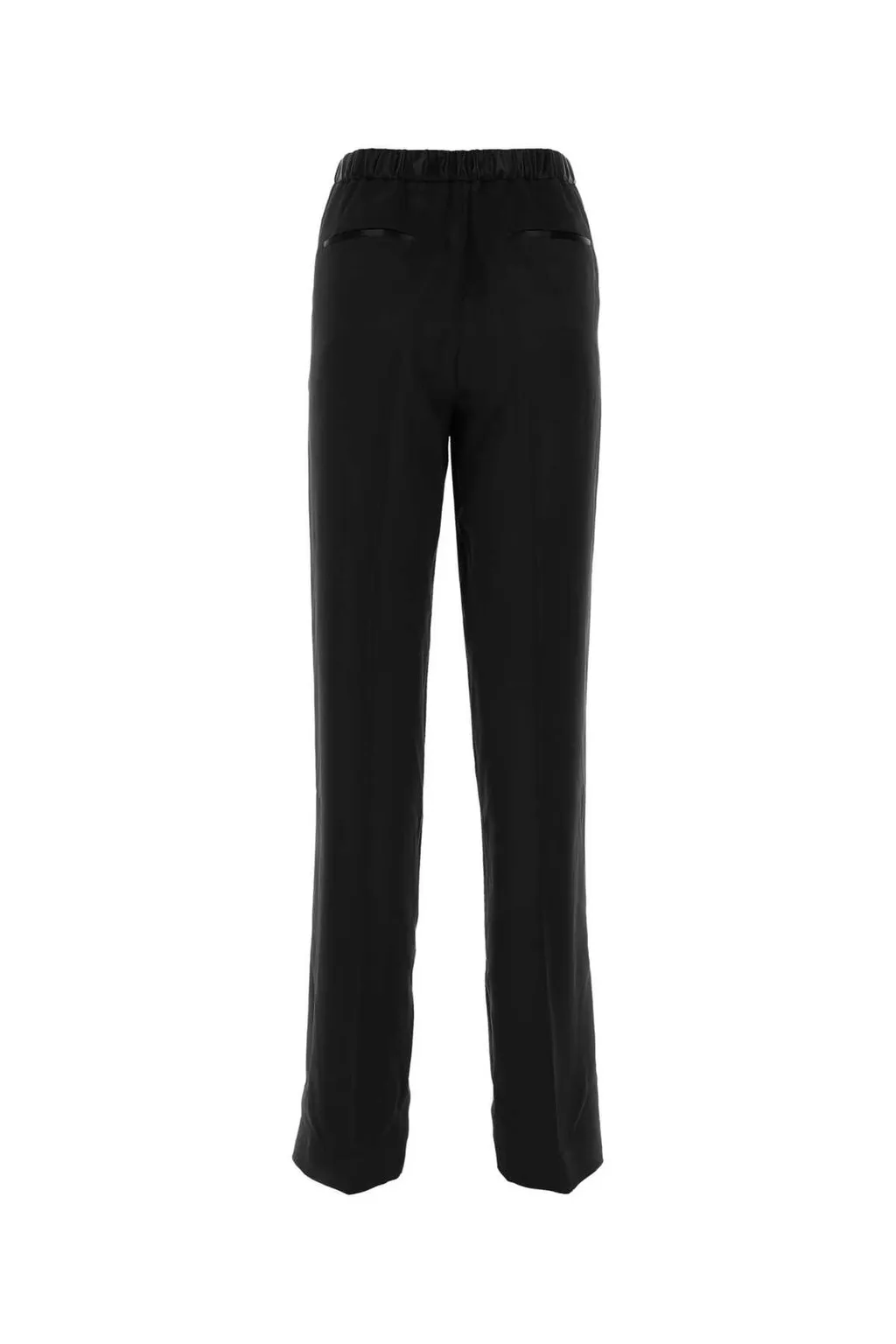 Jil Sander High-Waist Satin Trousers