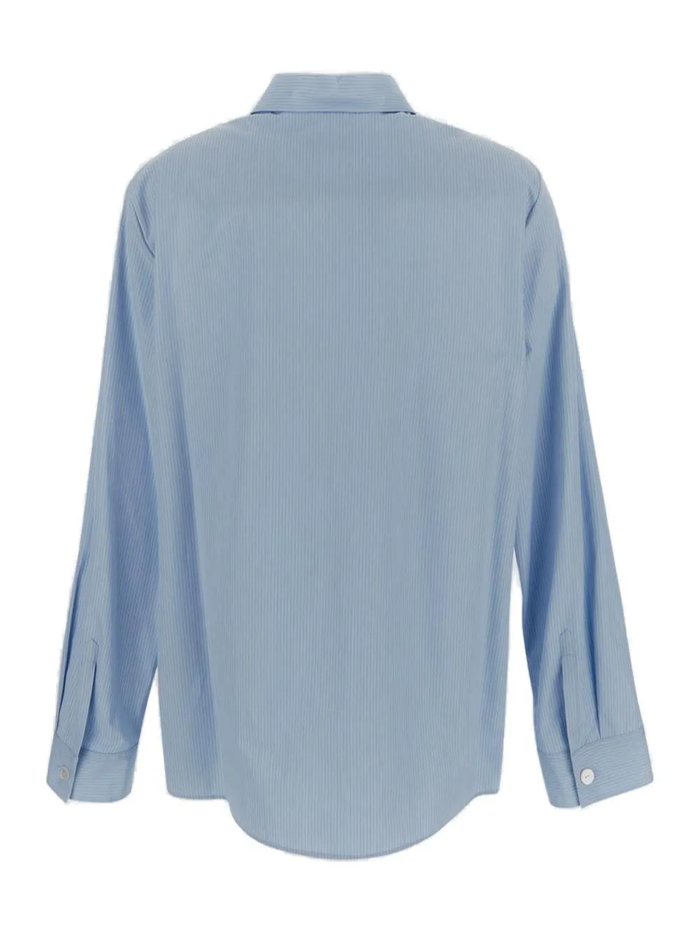 Jil Sander Long Sleeved Striped Shirt