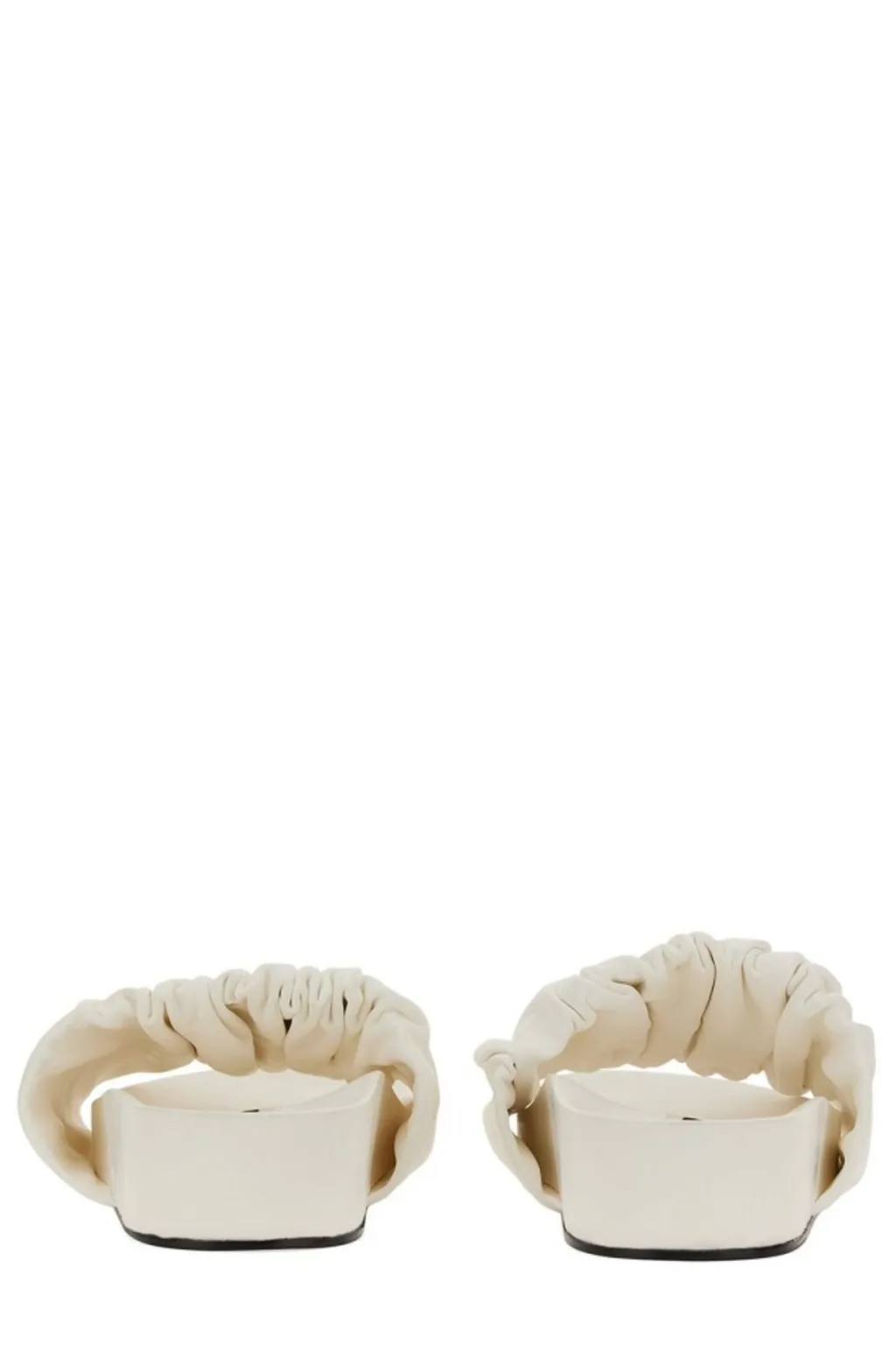 Jil Sander Ruched Platform Sandals