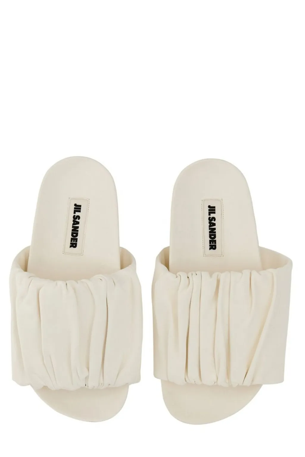 Jil Sander Ruched Platform Sandals