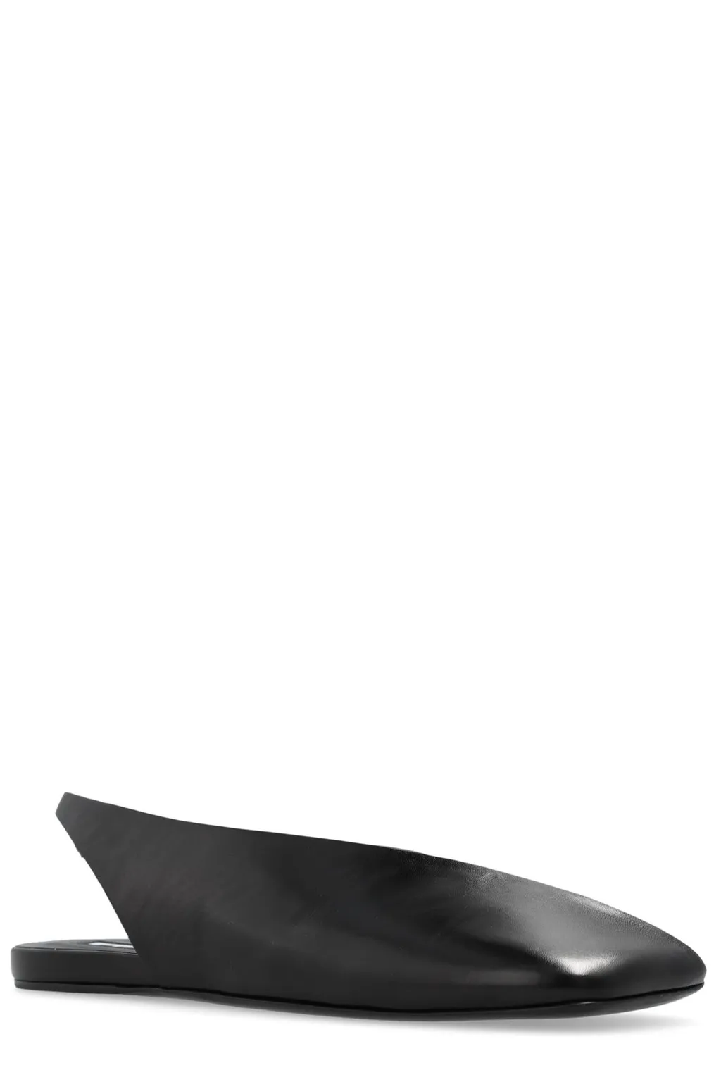 Jil Sander Asymmetric-Toe Ballerina Shoes