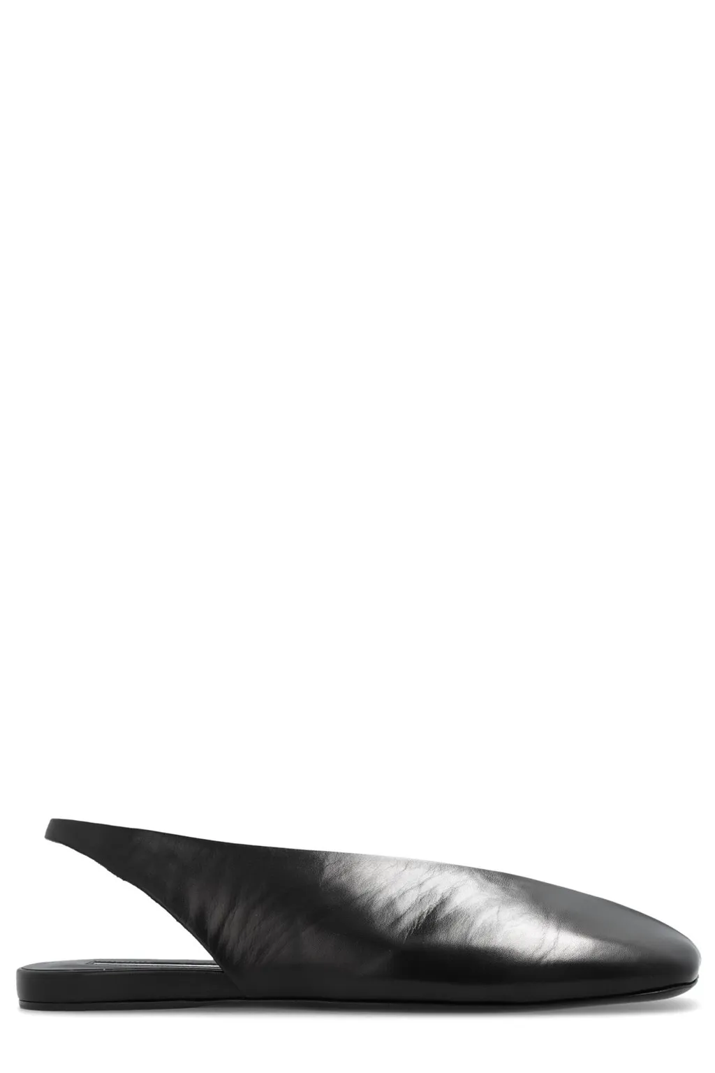 Jil Sander Asymmetric-Toe Ballerina Shoes