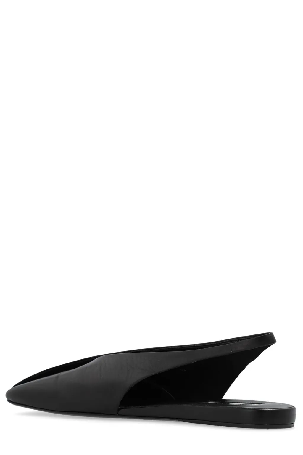 Jil Sander Asymmetric-Toe Ballerina Shoes