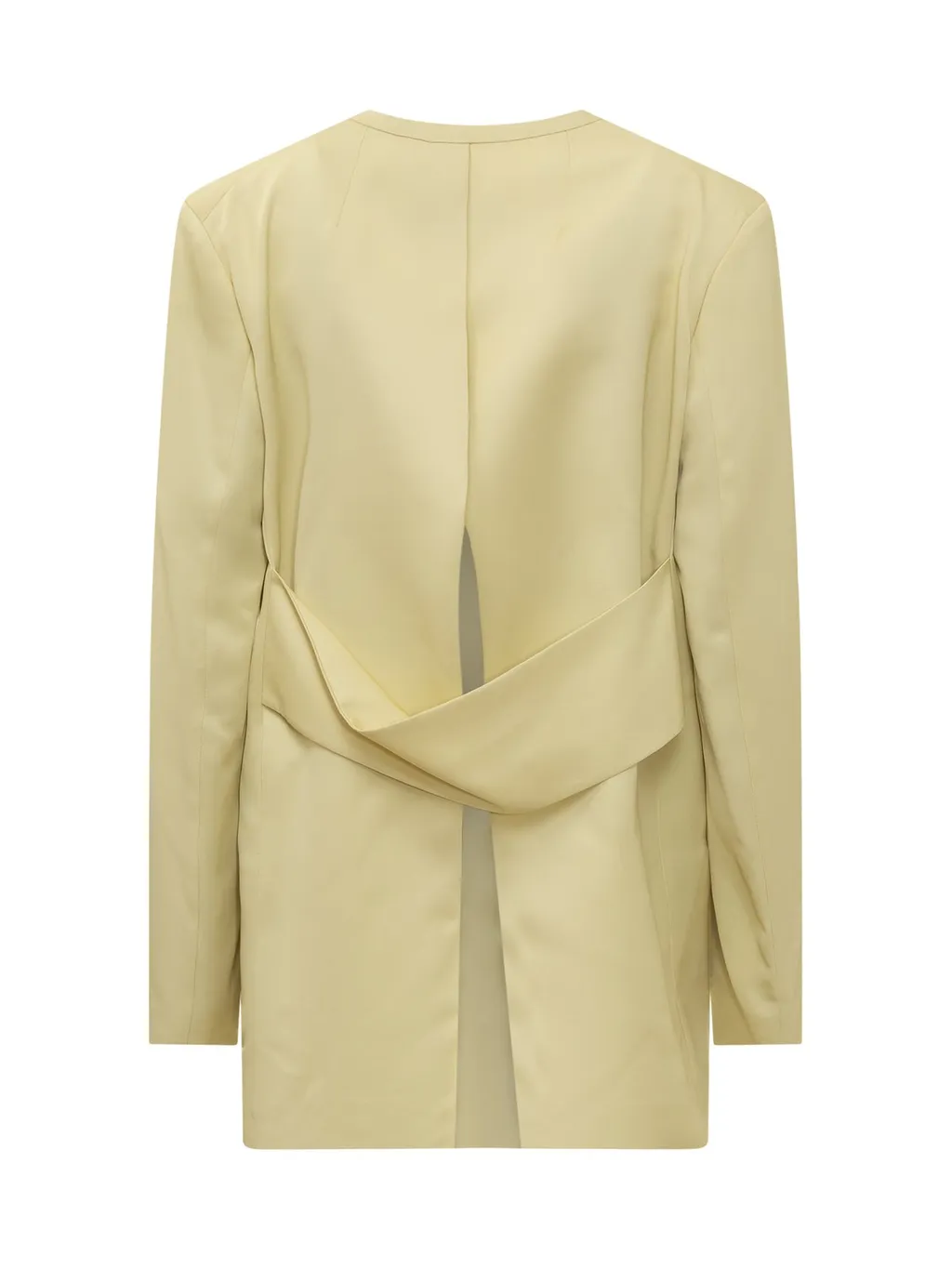 Jil Sander V-Neck Single-Breasted Tailored Blazer