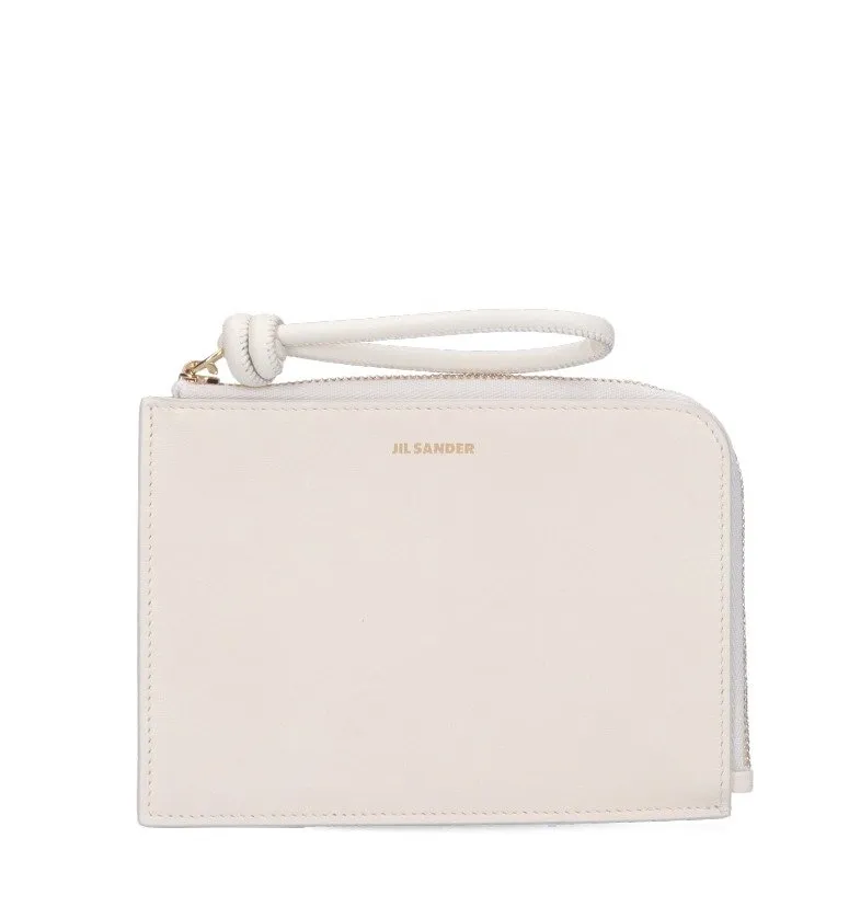 Jil Sander Logo-Embossed Coin Purse