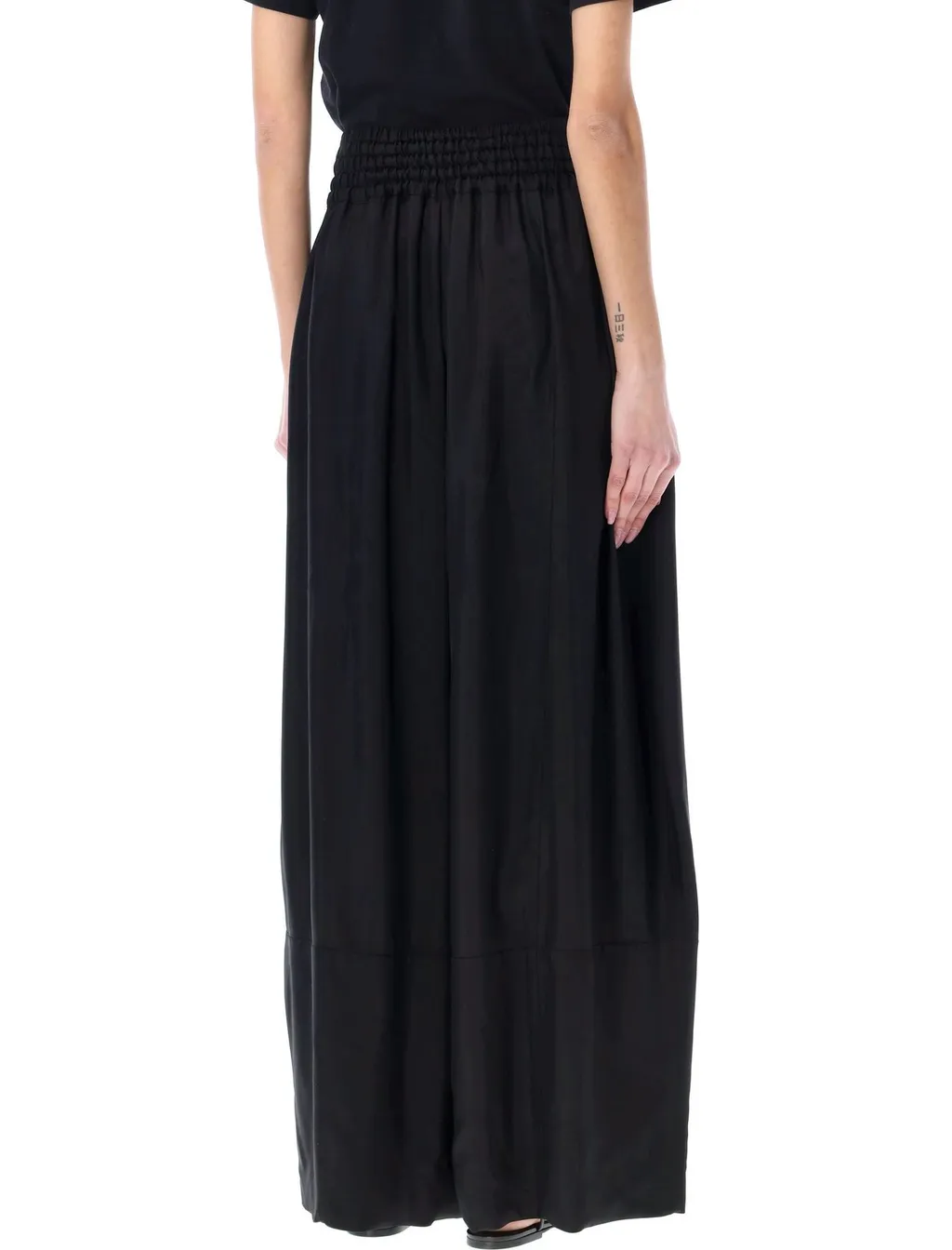 Jil Sander Pressed-Crease Wide Leg Palazzo Pants