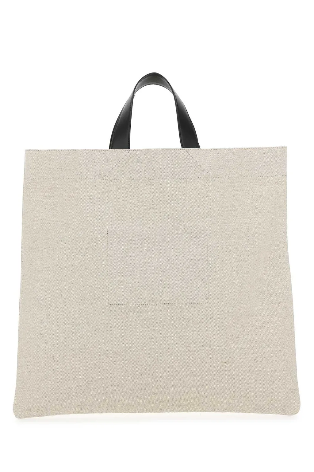 Jil Sander Logo Printed Top Handle Bag