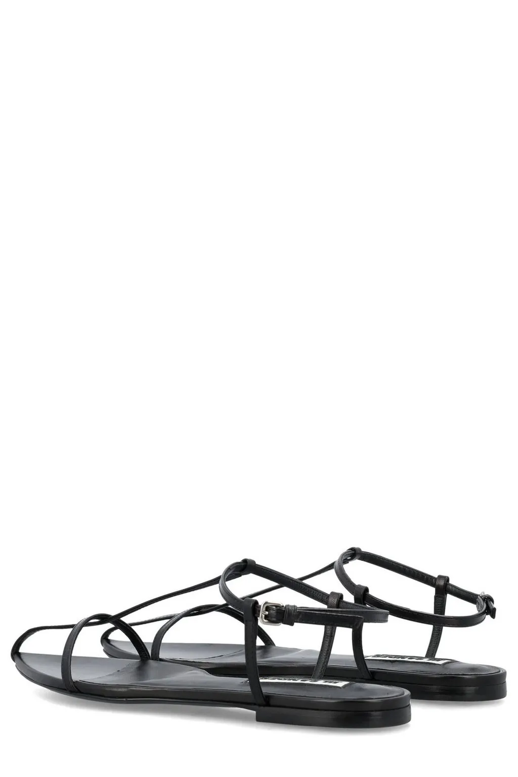 Jil Sander Pointed-Toe Ankle-Strap Sandals