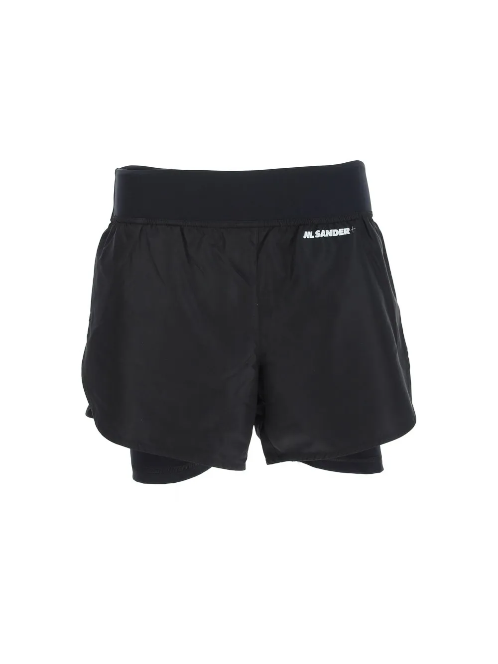 Jil Sander Elasticated Waist Layered Shorts
