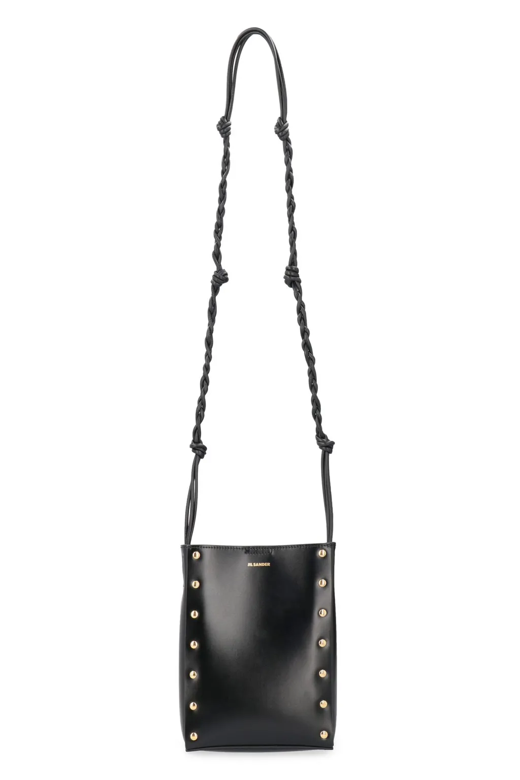 Jil Sander Stud Embellished Shoulder Bag