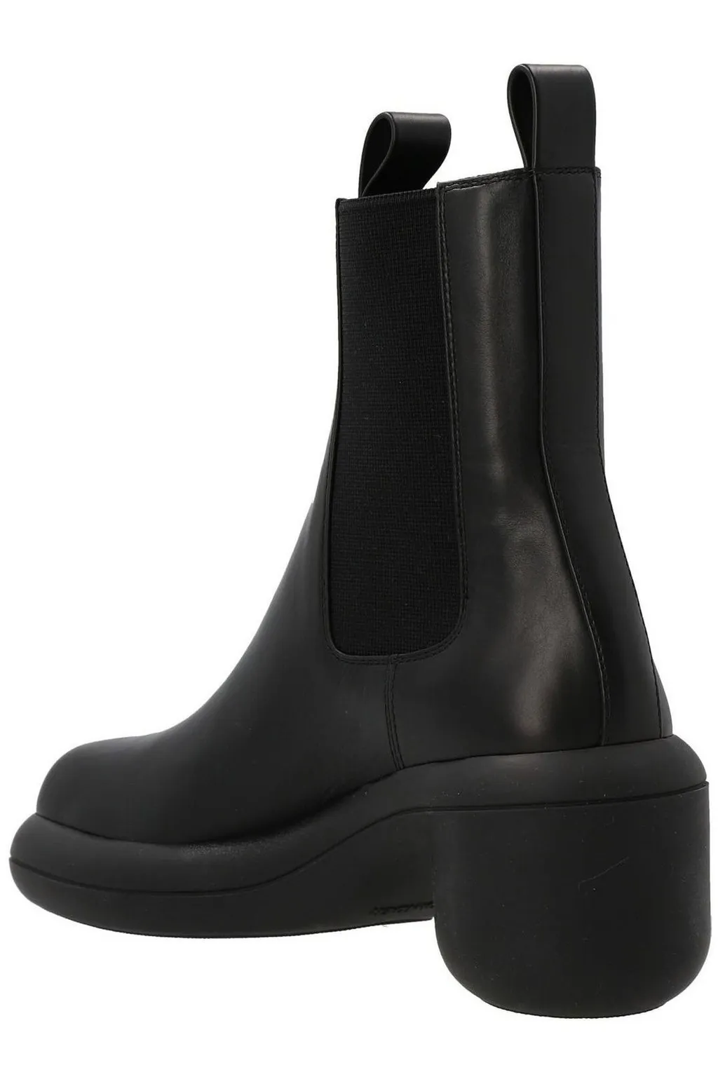 Jil Sander Round-Toe Ankle Boots