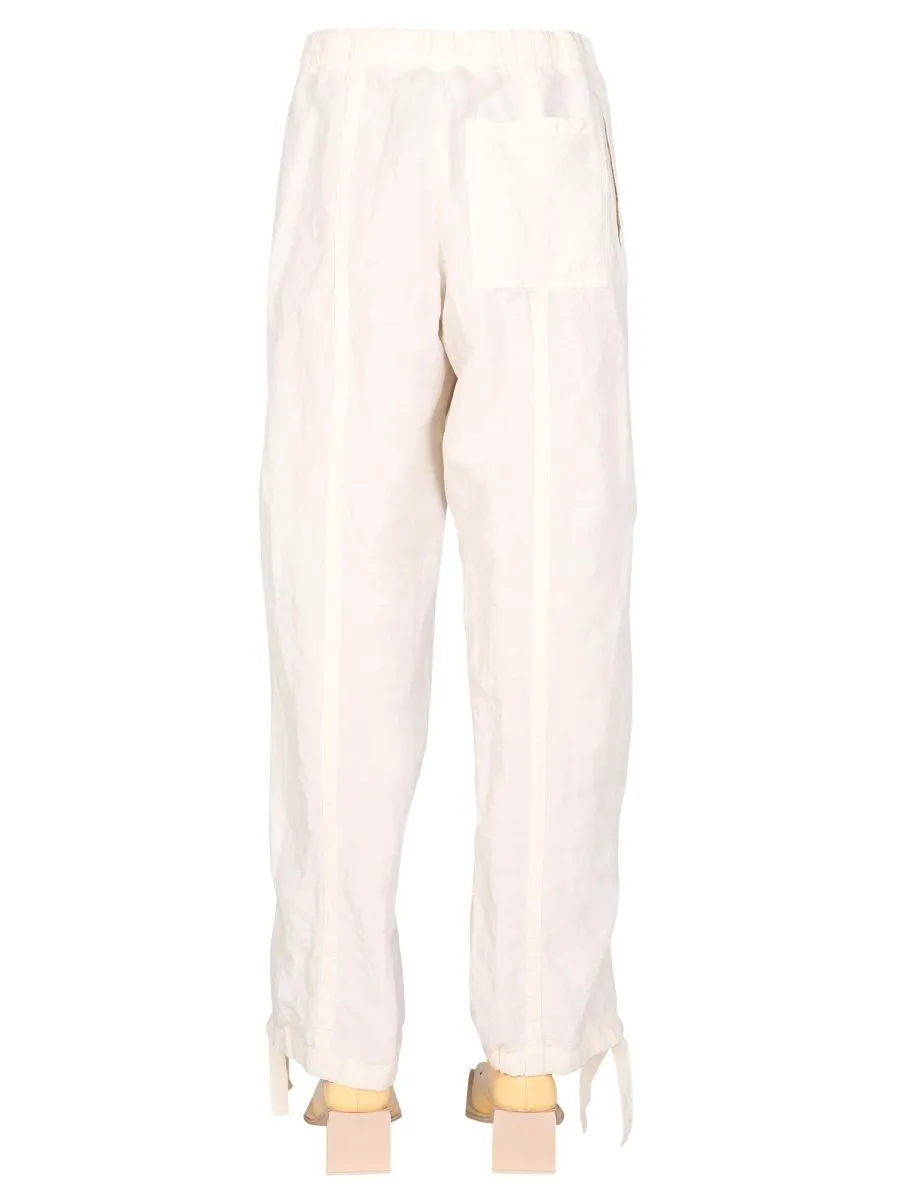 Jil Sander Wide-Leg Drawstring Trousers